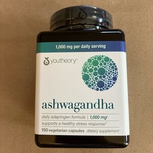 New Sealed Ashwagandha 1000mg 150 capsules vegetarian adaptogen daily